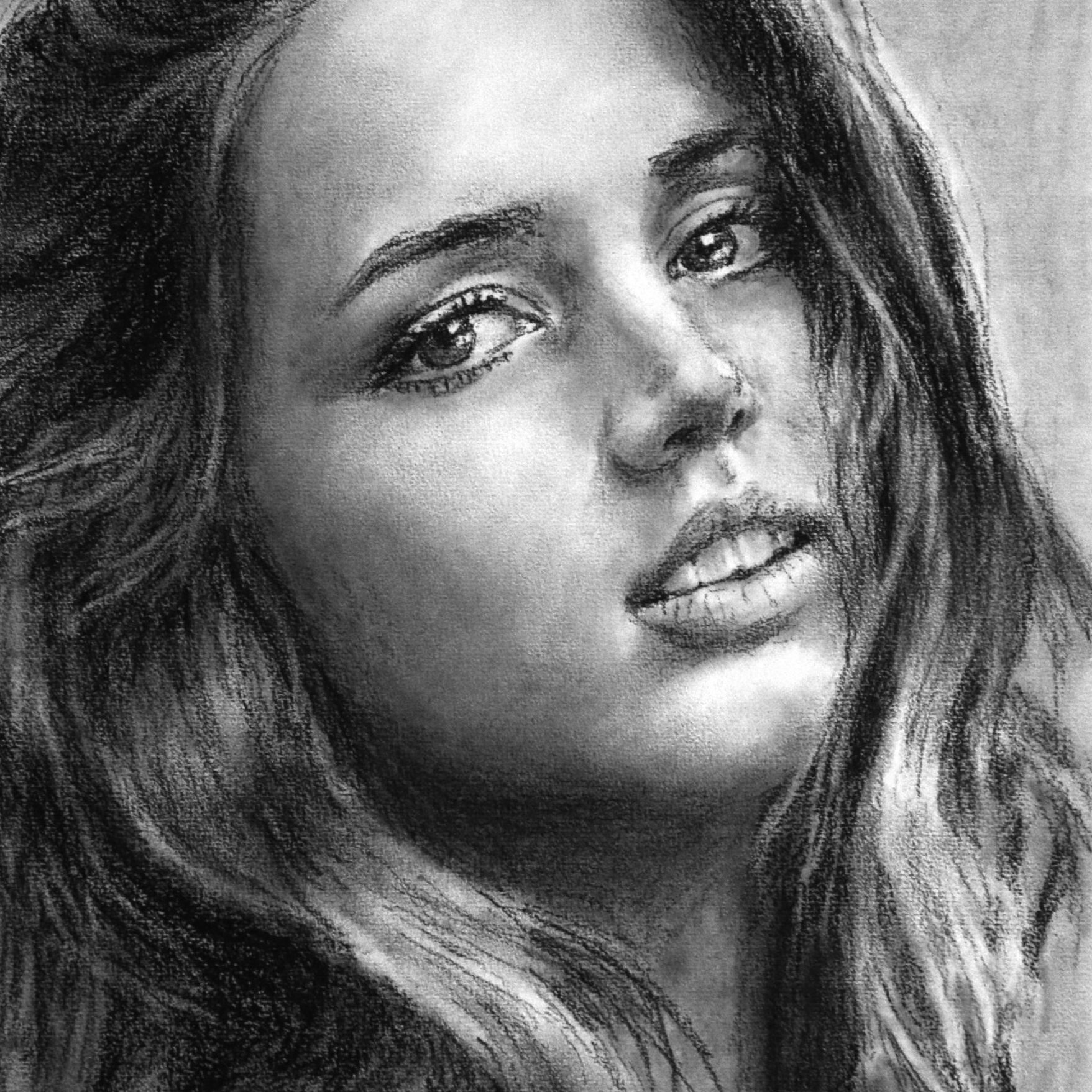 Ana de Armas drawing by Dane Ikin
