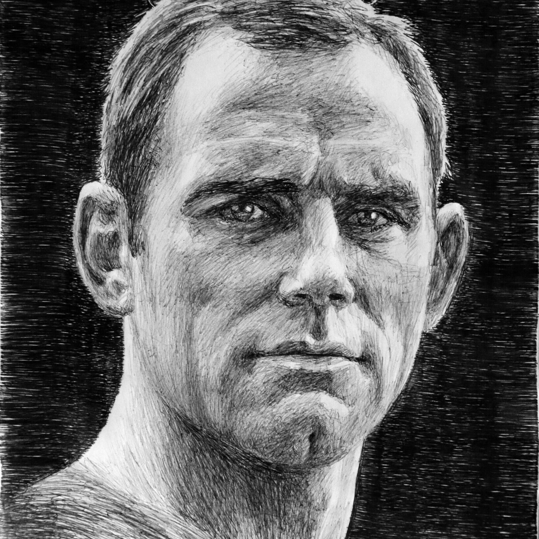 Cameron Smith drawing by Dane Ikin