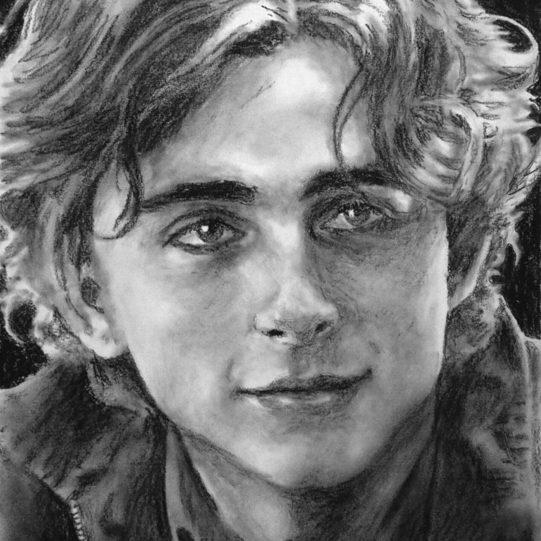 Timothee Chalamet drawing by Dane Ikin