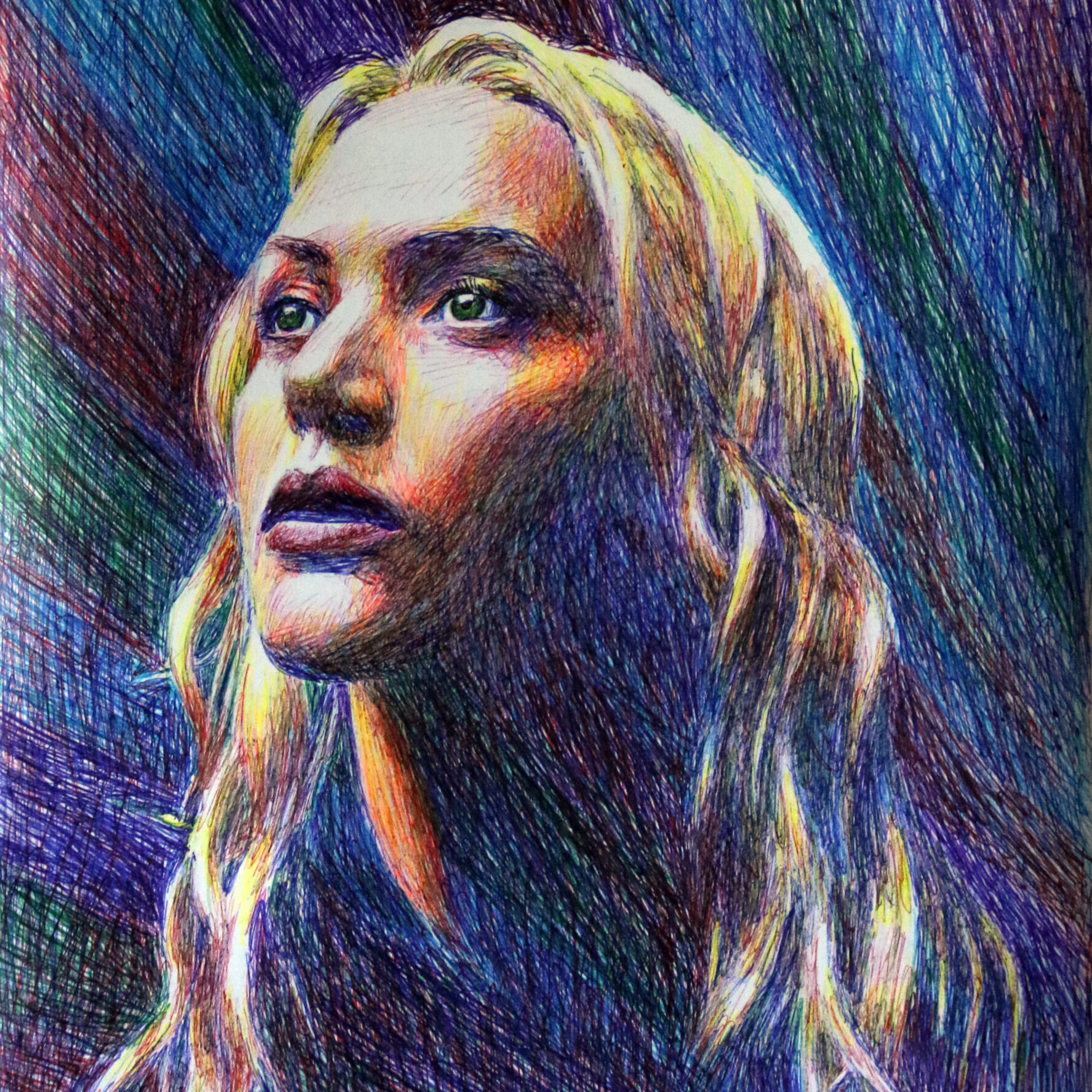 Drawing of Kate Winslet by Dane Ikin