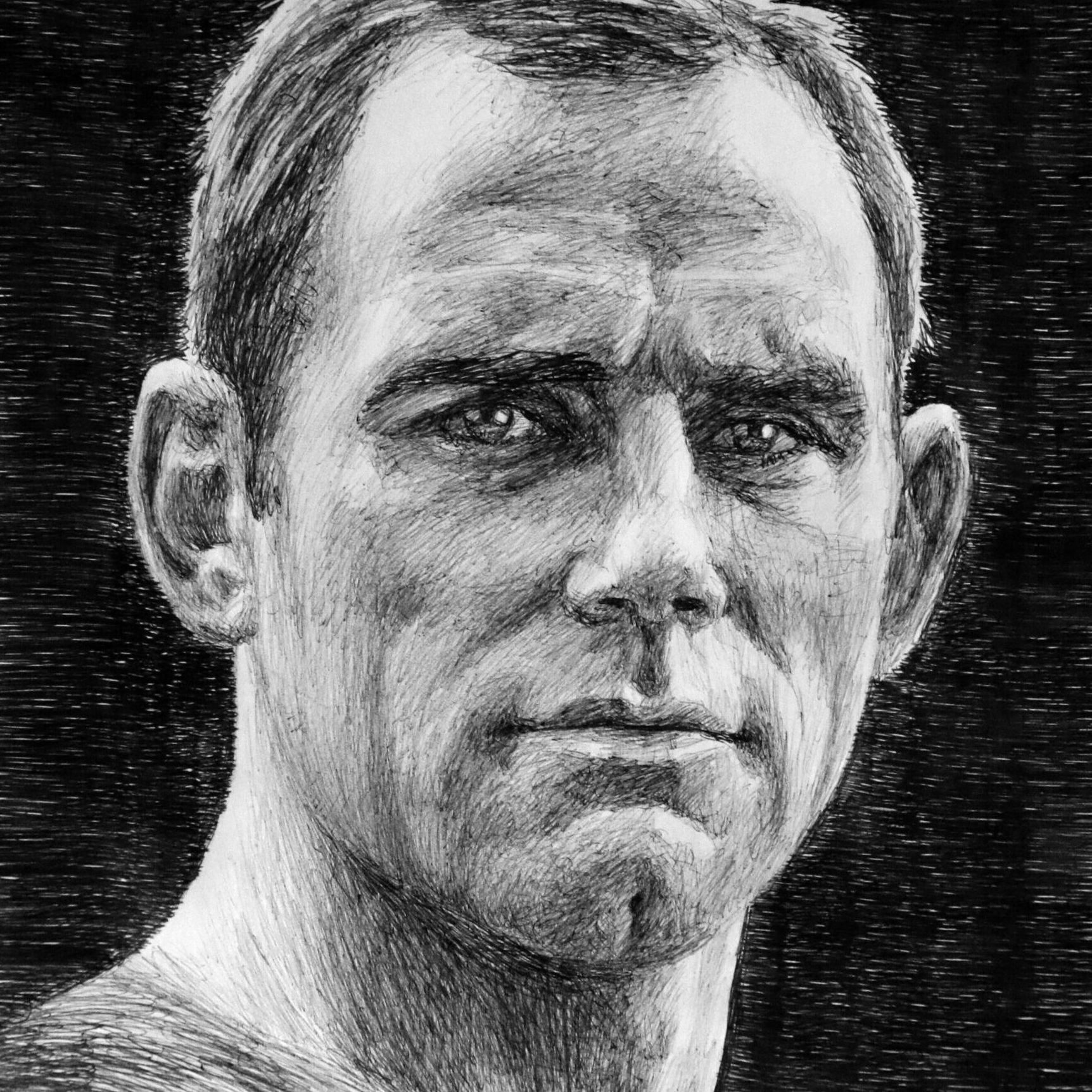 Cameron Smith drawing by Dane Ikin