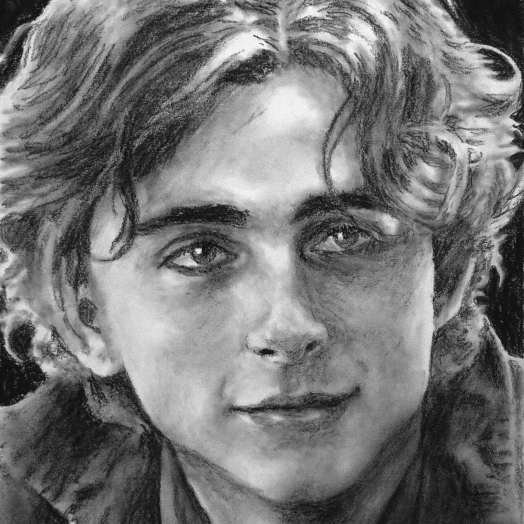 Timothee Chalamet drawing by Dane Ikin