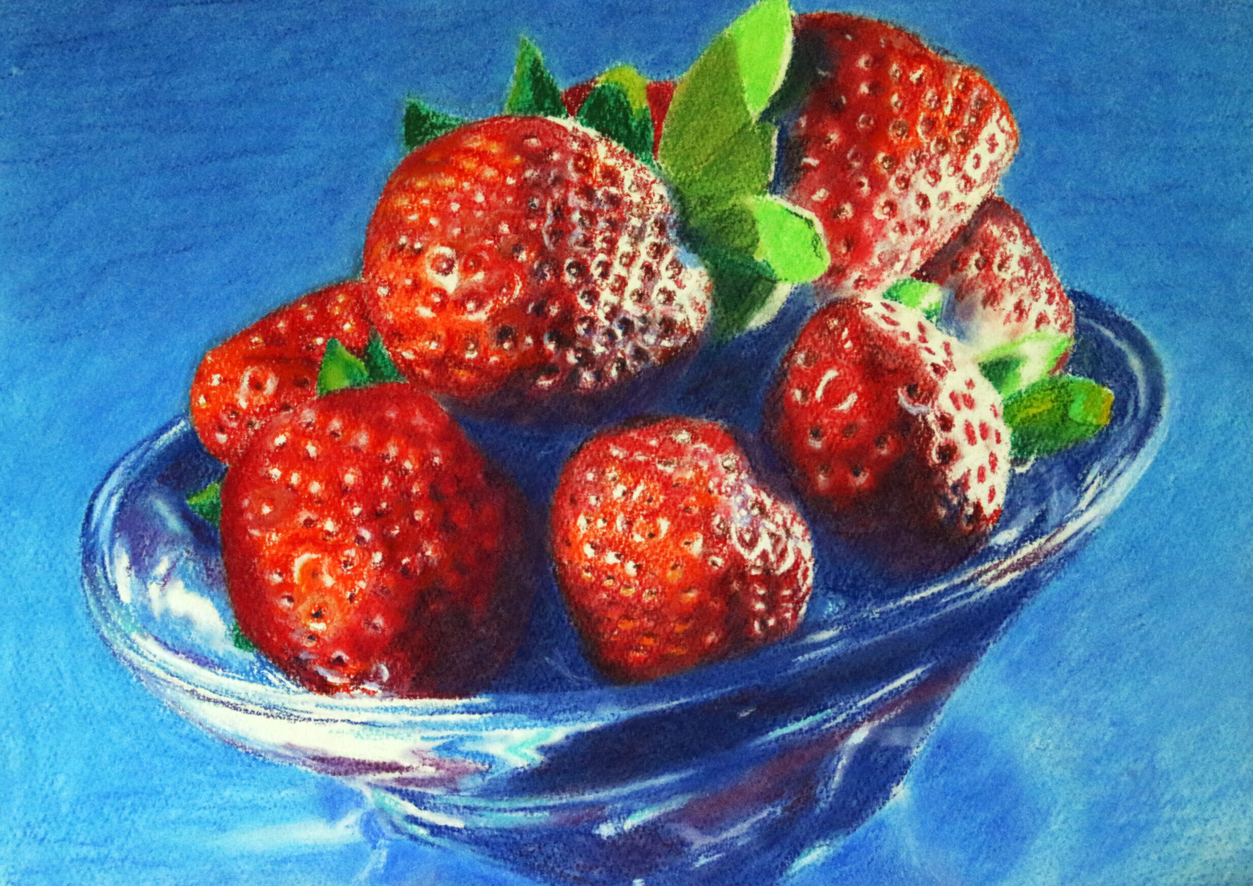 Drawing of strawberries