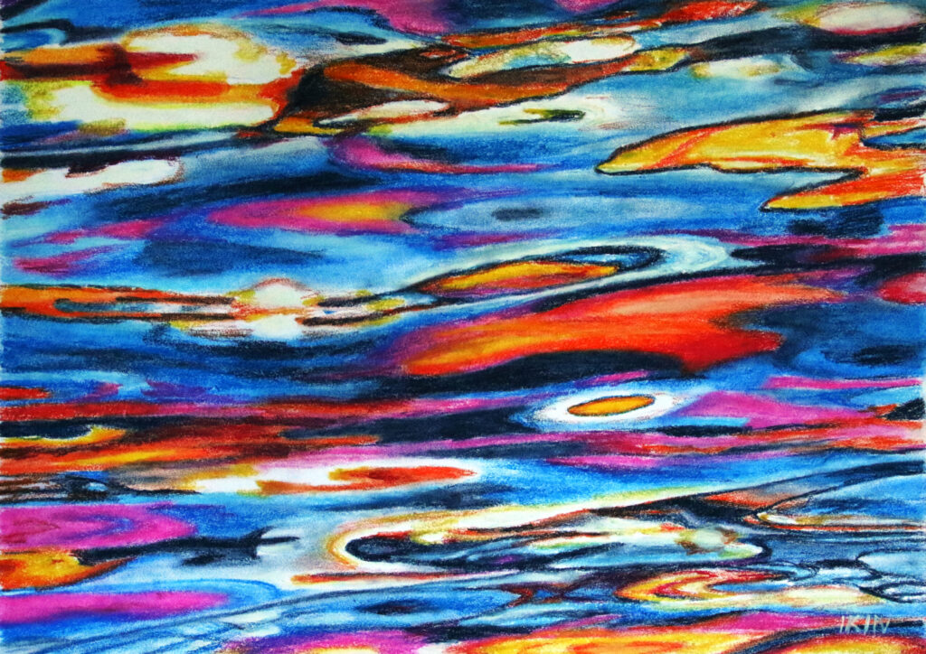 Watery drawing